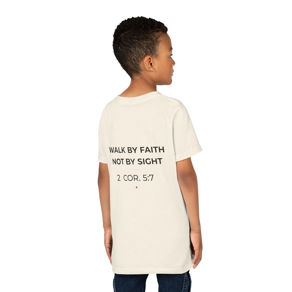 Coe Faith Co. Youth Tee | Faith-Based Christian T-Shirt for Kids