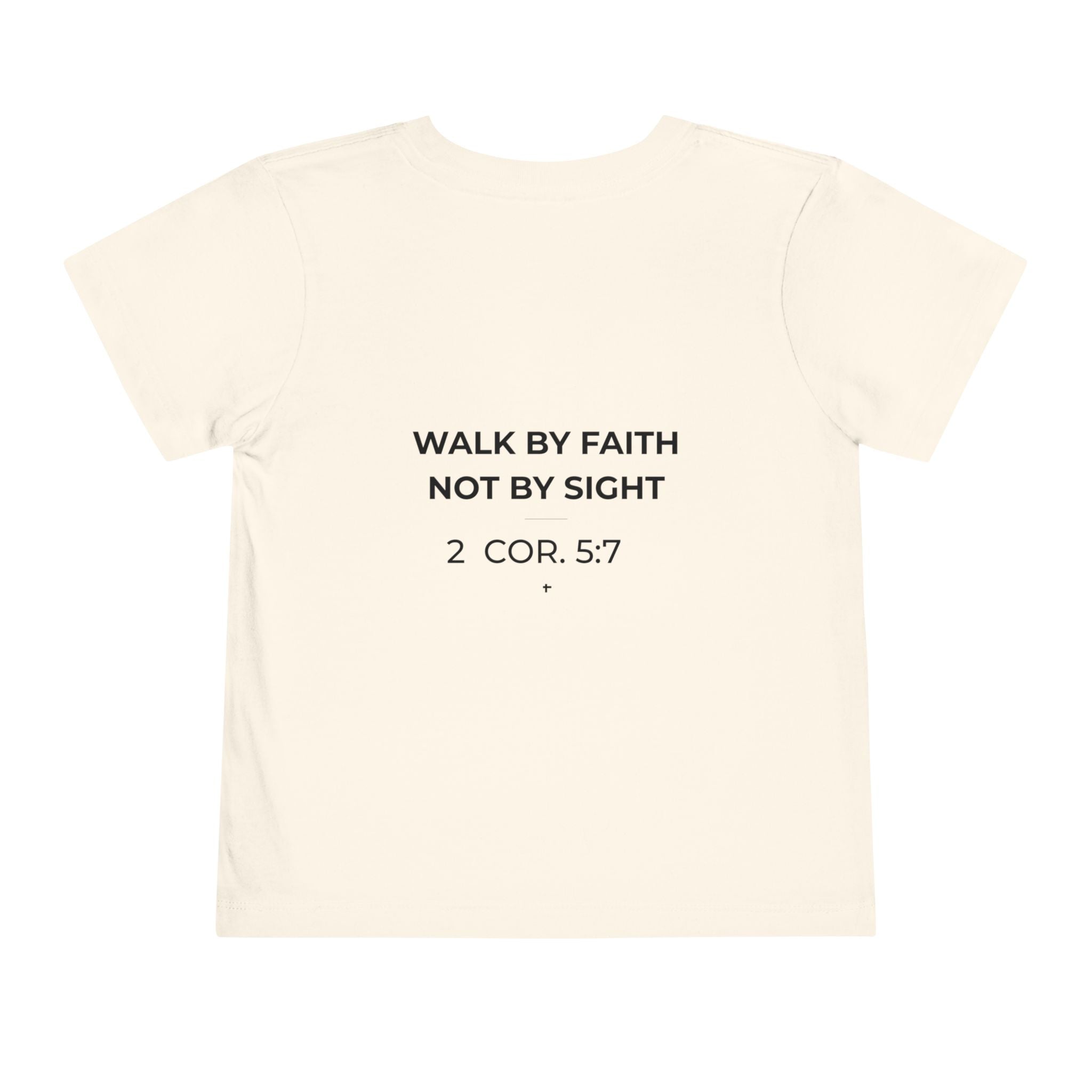 Coe Faith Co. Signature Tee | Toddler Christian T-Shirt | Faith-Based Kids Shirt