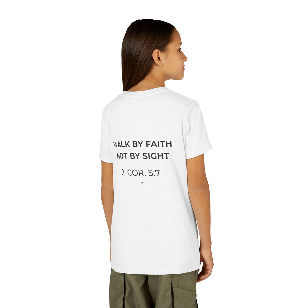 Coe Faith Co. Youth Tee | Faith-Based Christian T-Shirt for Kids